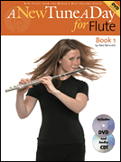 NEW TUNE A DAY FOR FLUTE #1 BK/CD/DVD- P.O.P. cover